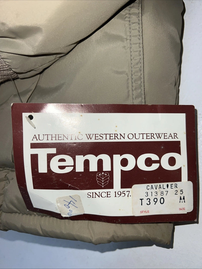 New Women’s Green Tempco Long Puffer Jacket Medium #31387 RR-18