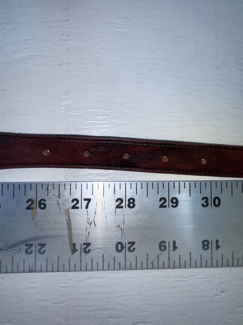 New Red Genuine Leather Nocona 28” Belt #423 NN-40