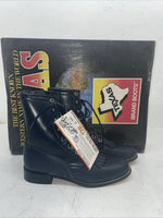 New Women’s Blue Lace Up Texas Brand Cowboy Boots. 4445 7 M. 18-81