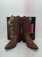 New Men’s Brown Texas Brand Cowboy Boots. 5111 11 D. 8-54