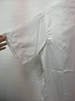 New Women’s Royal Highness White Designed Short Sleeve English Shirt 40 DD-34