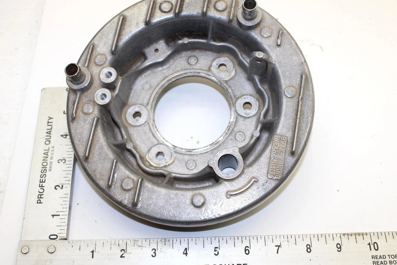 1988 Suzuki Quadrunner 250 Oem Rear Brake Drum Anchor Plate 64210-19B02 AS18