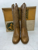 New Women’s Brown Texas Brand Cowboy Boots. 4911 7.5 7 1/2 M. 17-33