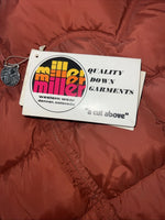 New Women’s Orange Miller Puffer Jacket 38 WW-52