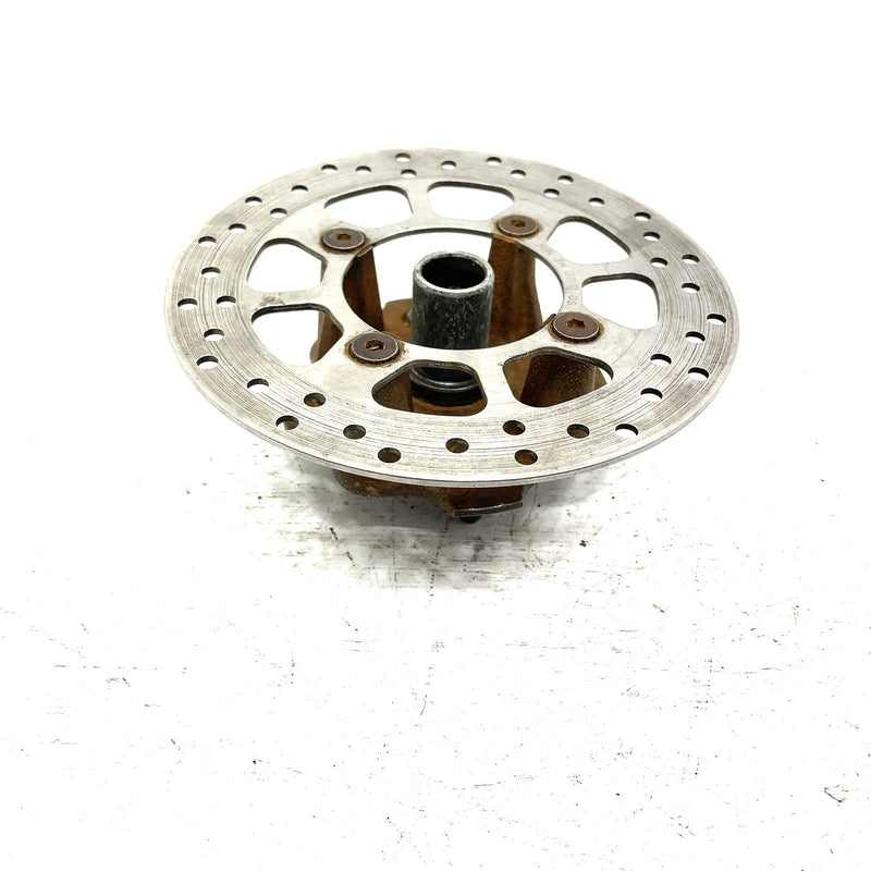 2002 Suzuki Quadrunner 500 4x4 OEM Front Wheel Hub W/Rotor 54110-09F11 AS37