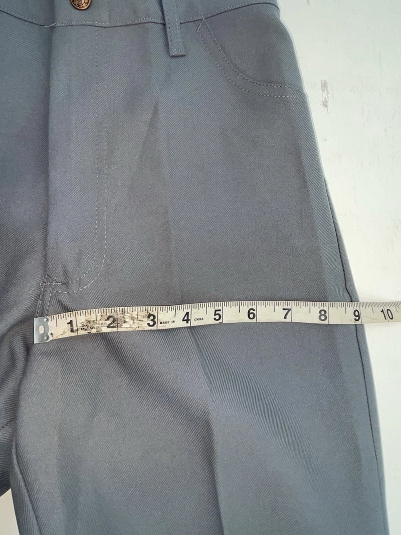 New Vintage Gray Dickson Jenkins Polyester Pants #5517A SS-77