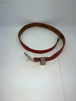New Red Genuine Leather Wrangler Tooled 28” Belt #4151 JJ-112