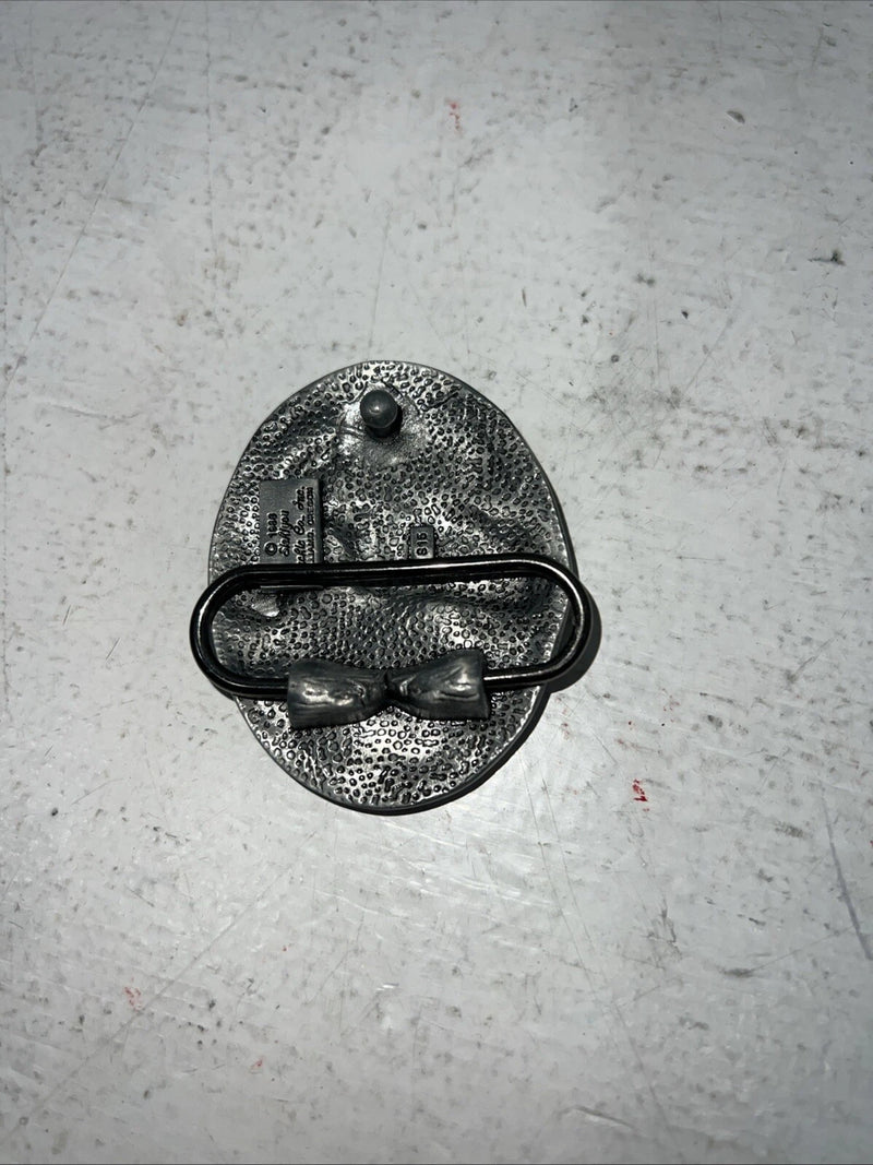New Children’s Western Express Horse Head Red Belt Buckle. S-15 F-3
