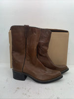 New Men’s Brown Texas Brand Cowboy Boots. N 7244 11 D. 8-69