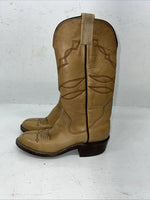 New Women’s Tan  Sanders Cowboy Boots. 3460 6 B. 20-93