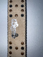 New Cheetah Print Genuine Leather Nocona Bling S Belt #N1330999 Z-98 