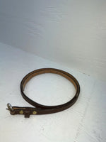 New Brown Genuine Leather Circle Y 32” Belt #9370S JJ-56