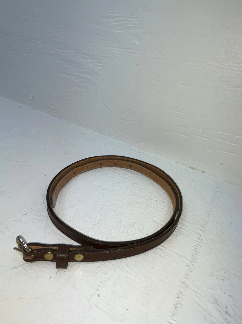New Brown Genuine Leather Circle Y 32” Belt #9370S JJ-56