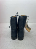 New Men’s Black Lace Up Texas Brand Cowboy Boots. 8850 8 E E. 1-128