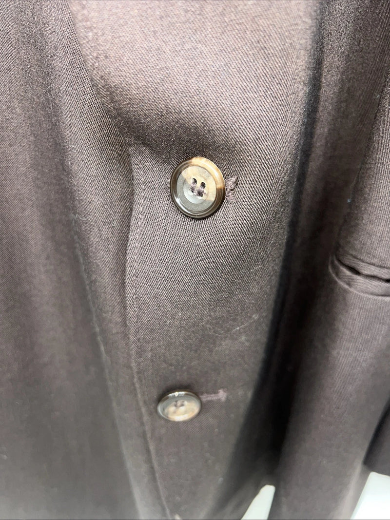 New Men’s Circle S Brown Suit Jacket 48L #1929 S-608