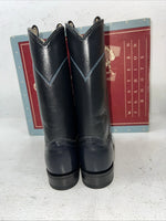 New Women’s Navy Acme Cowboy Boots. 8007 7 M. 18-64