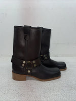 New Kids Brown Rodeo Cowboy Boots. 2344 13 D. 23-52