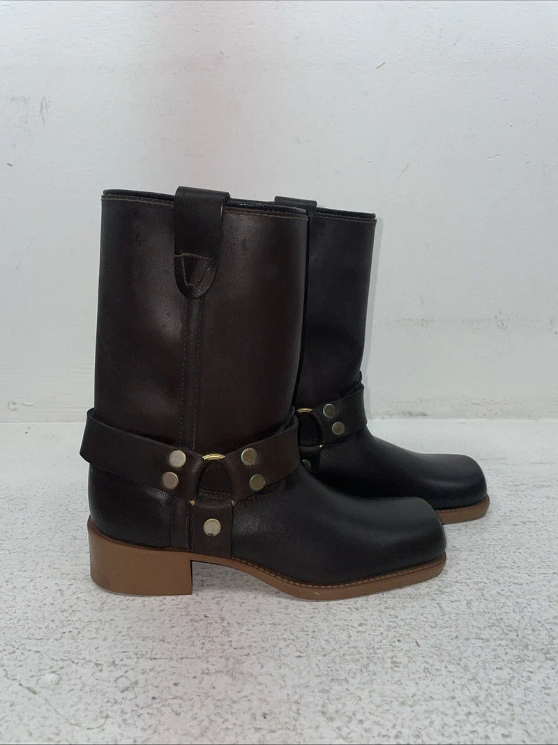 New Kids Brown Rodeo Cowboy Boots. 2344 13 D. 23-52