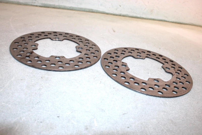05 Yamaha  Bruin  4wd Hunter  Oem Front Brake Rotor Pair 5ND-F582T-00-00 AY38
