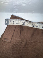 New Vintage Brown Panhandle Slim Polyester Pants #8122 SS-99