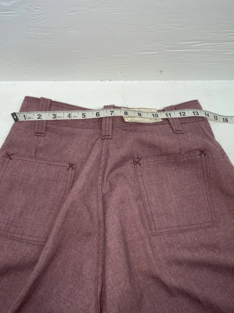 New Vintage Purple Dickson Jenkins Polyester Pants #5004 XX-65