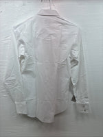 New Boys ELY Cattleman White Long Sleeve Pearl Snap size 16 CC-76
