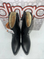 New Children’s Black Fringe Dingo Cowboy Boots. 9 D. 24-12