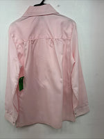 New Women’s Dickson Jenkins Pink Long Sleeve Pearl Snap Size 36 II-61