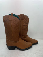 New Men’s Brown Acme Cowboy Boots. 9032 8 E W. 1-109