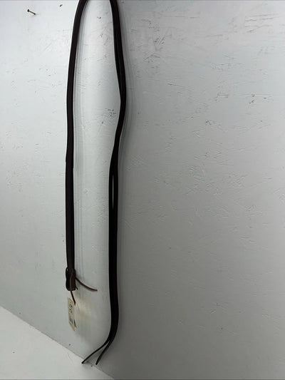 New Royal King Dark Oil Genuine Leather 5/8” X 7” Split Reins #43-728 Y-6