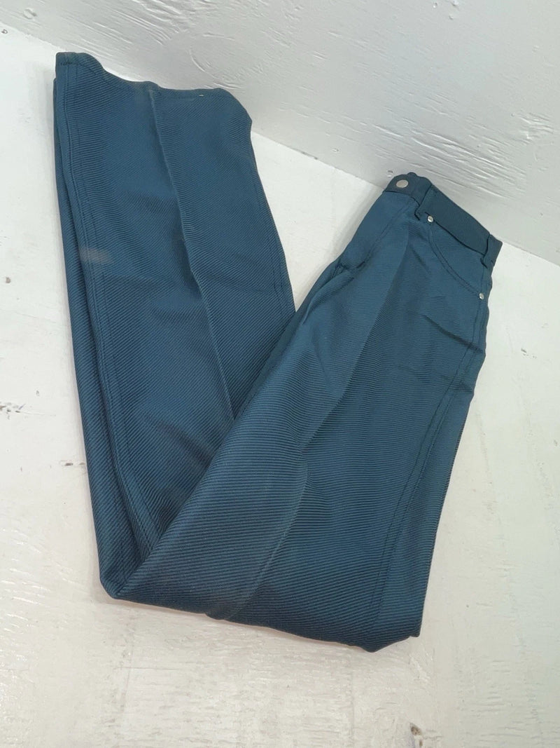 New Vintage Blue Miller Polyester Pants #2624 VV-65