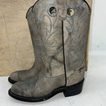 New Children’s Gray Texas Brand Boots. C192 11.5 11 1/2 D. 24-103