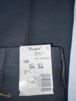 New Vintage Black Wrangler Polyester Pants #82BK ZZ-13