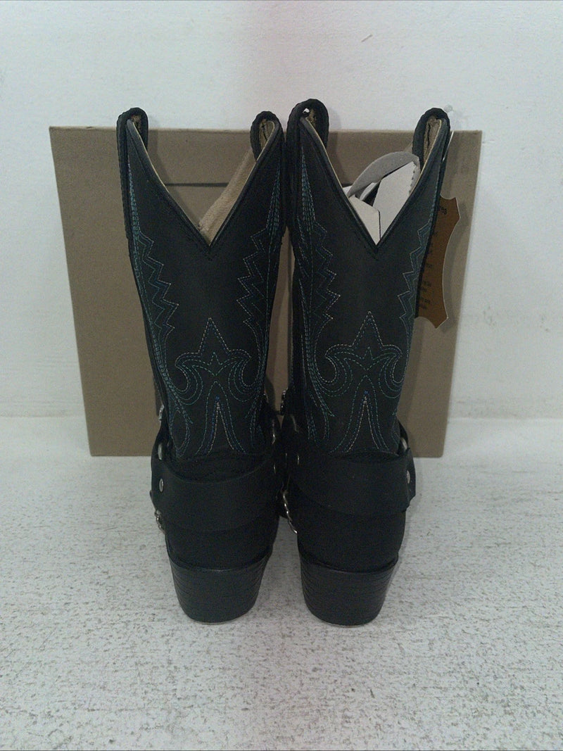 New Kids Black Smoky Mountain Cowboy Boots. 3283 C 13. 23-34