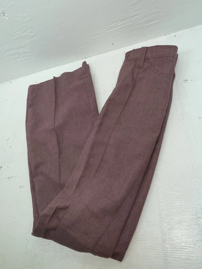 New Vintage Purple Dickson Jenkins Polyester Pants #5004 SS-65 