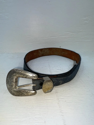 New Brown Genuine Leather Acme Tooled 28” Belt #6921 NN-20