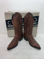 New Men’s Brown Capezio Cowboy Boots. M C 309 8.5 8 1/2 D. 1-121