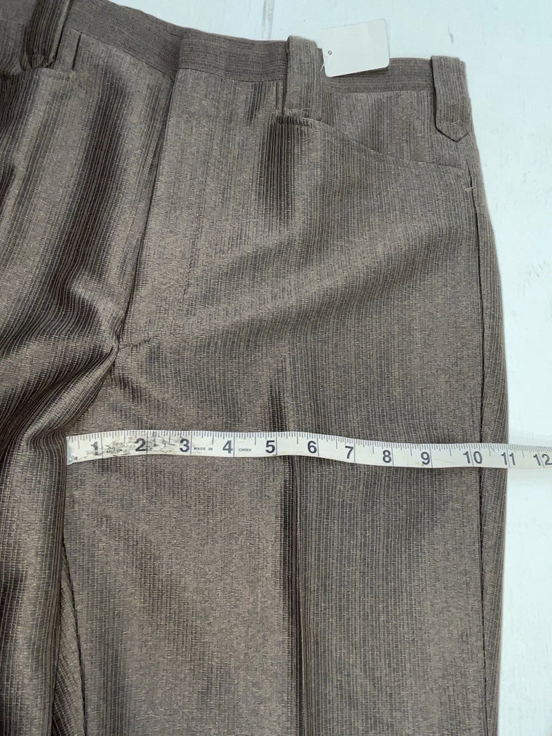 New Vintage Brown Circle S Polyester Pants #CS5091 SS-13