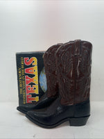 New Men’s Brown Texas Brand Cowboy Boots. 7230 10 E E. 6-45