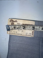 New Vintage Gray Circle S Polyester Pants #7942 OO-24