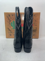 New Men’s Black Snake Skin Laredo Cowboy Boots. 4574 9.5 9 1/2 E W. 6-79