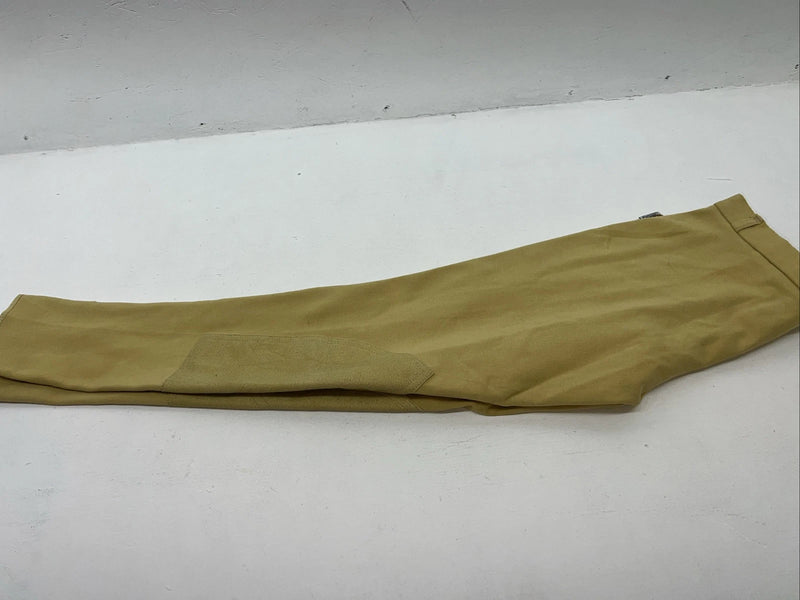 New Women’s Yellow Tough 1 Comfort Riders English Riding Breeches. 36 L D-91