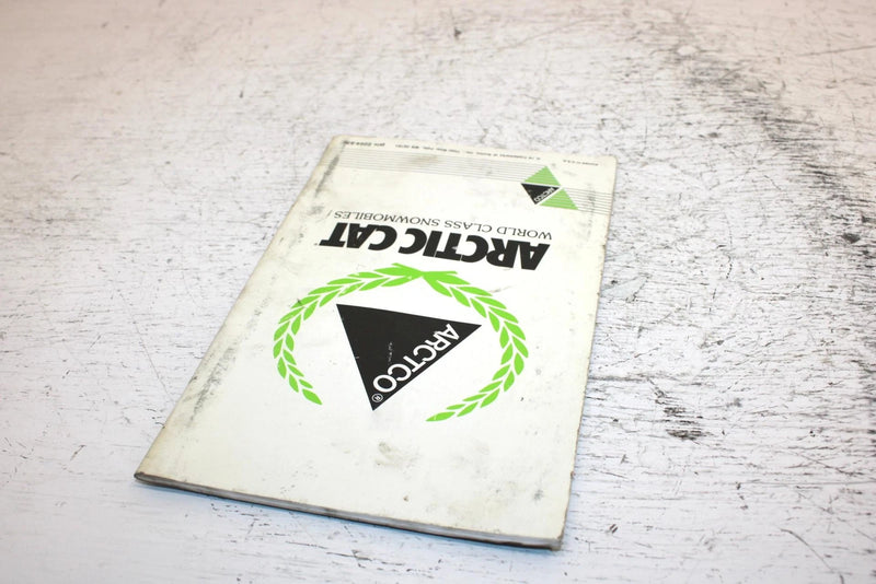1999 Arctic Cat Zr 600 Oem Safety Handbook SA19