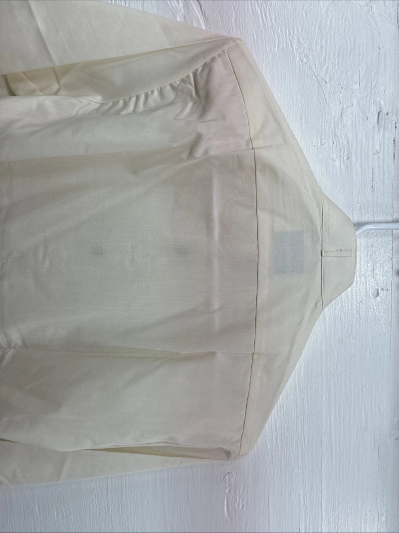 New Classix Yellow Long Sleeve Button Up English Short 30/31 XS X-87