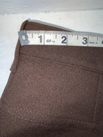New Vintage Brown Dickson Jenkins Polyester Pants #5510 XX-33