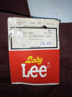 New Vintage Red Lee Polyester Pants #2610861 VV-39