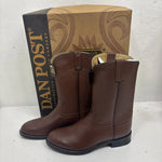 New Brown Dan Post Boots Size 8.5 Brand Boots Good For Every Day Use 3-11