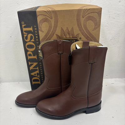 New Brown Dan Post Boots Size 8.5 Brand Boots Good For Every Day Use 3-11