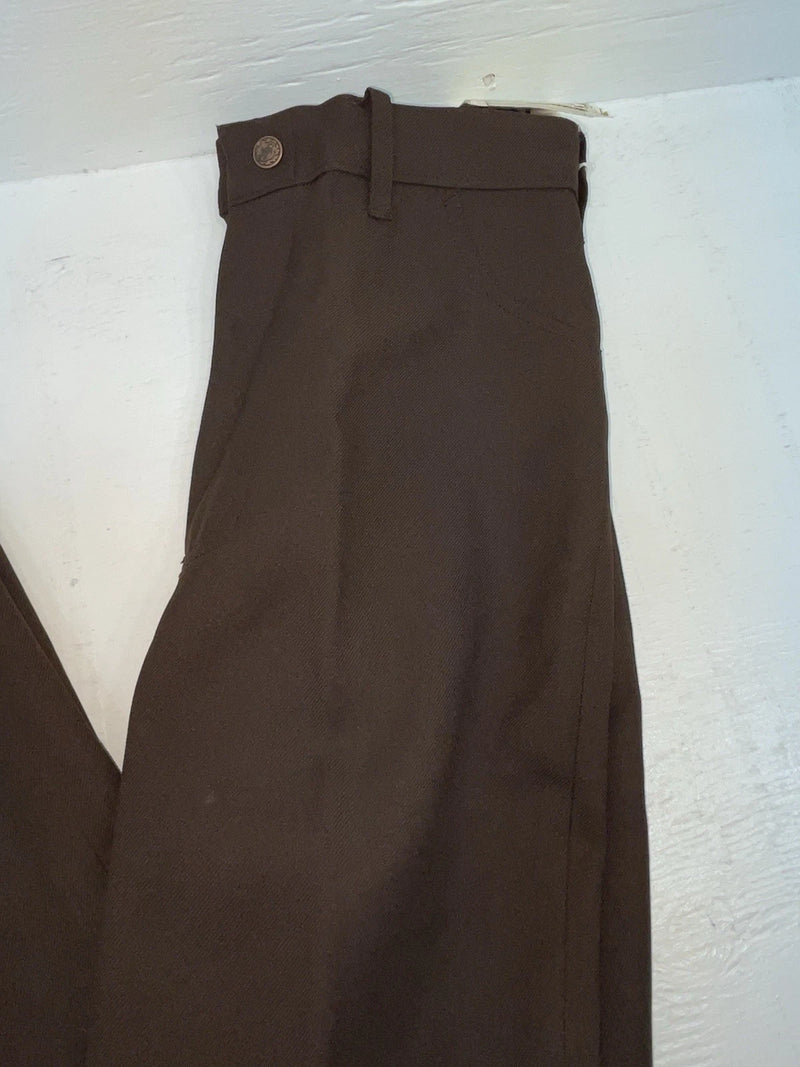 New Vintage Brown Dickson Jenkins Polyester Pants #5510 3A-17