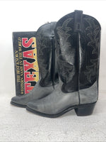 New Men’s Gray Texas Brand Cowboy Boots. 1202 8 E E. 3-139 